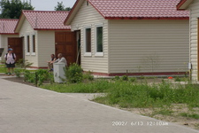 Domki socjalne przy ul. Marii Dąbrowskiej